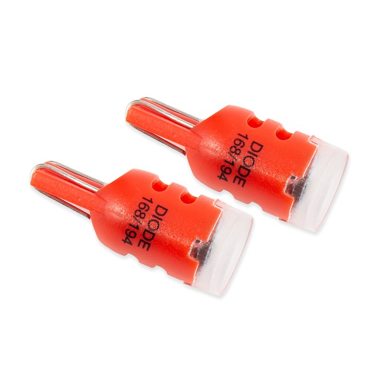 194 LED Bulb HP3 LED Red Pair Diode Dynamics