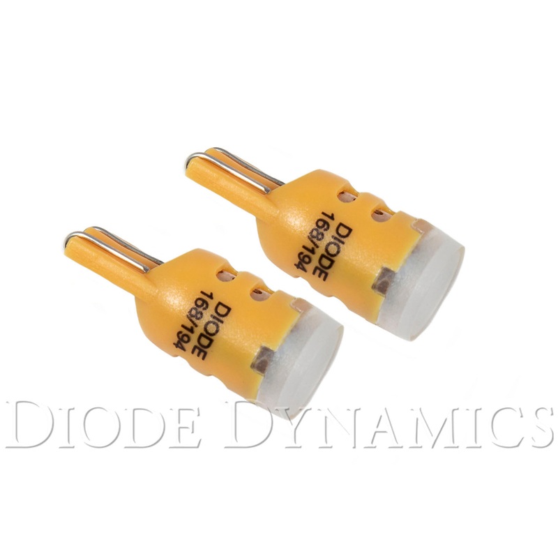 194 LED Bulb HP5 LED Amber Pair Diode Dynamics