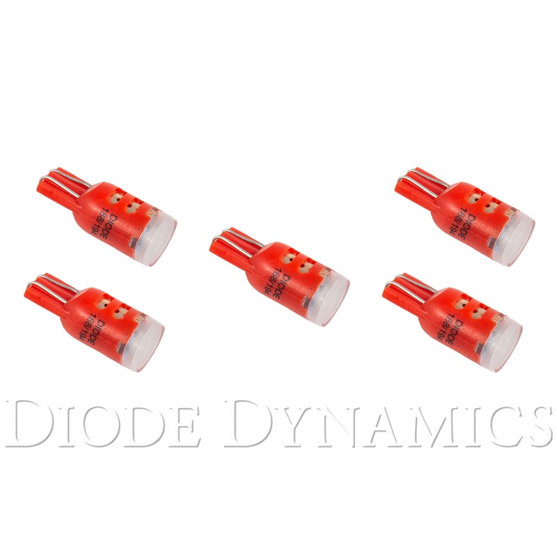 194 LED Bulb HP5 Red (five) Diode Dynamics
