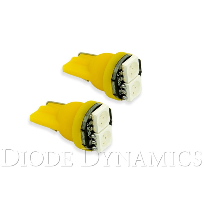 194 LED Bulb SMD2 LED Amber Pair Diode Dynamics