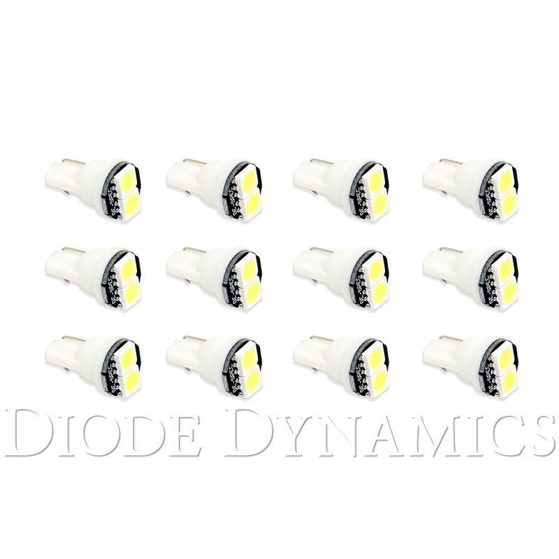 194 LED Bulb SMD2 LED Cool White Set of 12 Diode Dynamics