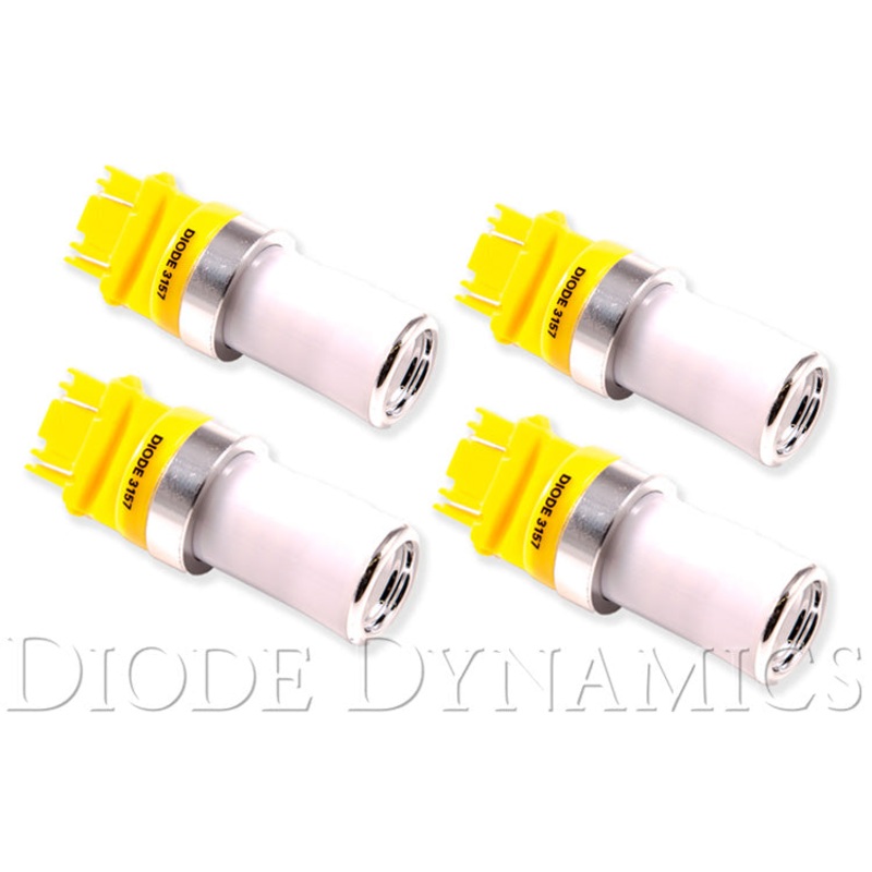 3157 LED Bulb HP48 LED Amber Set of 4 Diode Dynamics