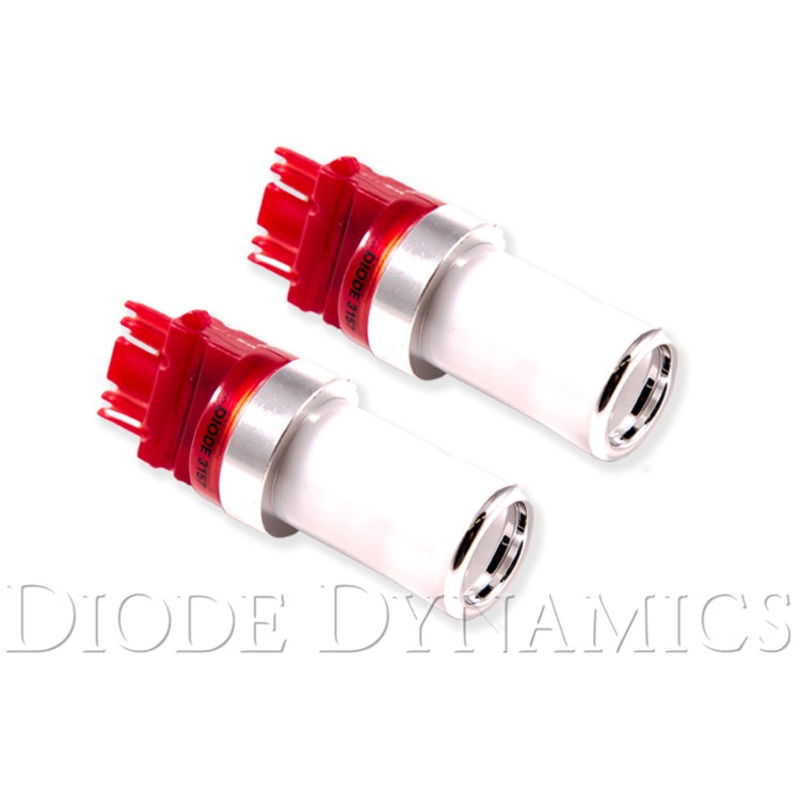 3157 LED Bulb HP48 LED Red Pair Diode Dynamics