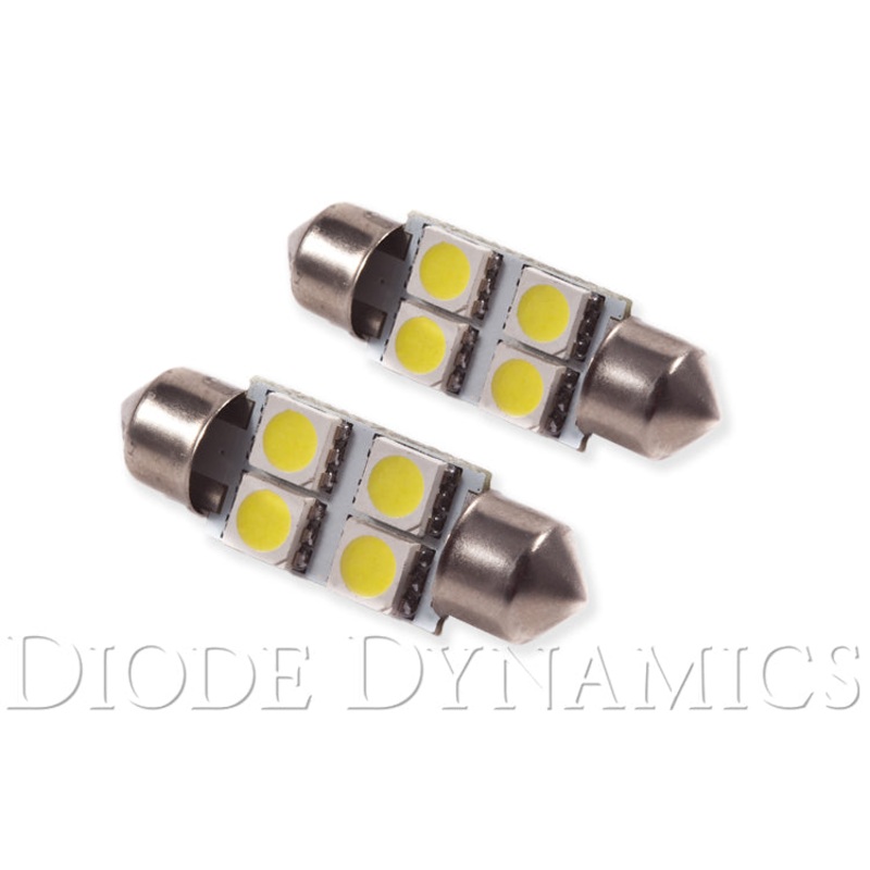 36mm SMF4 LED Bulb Blue Pair Diode Dynamics