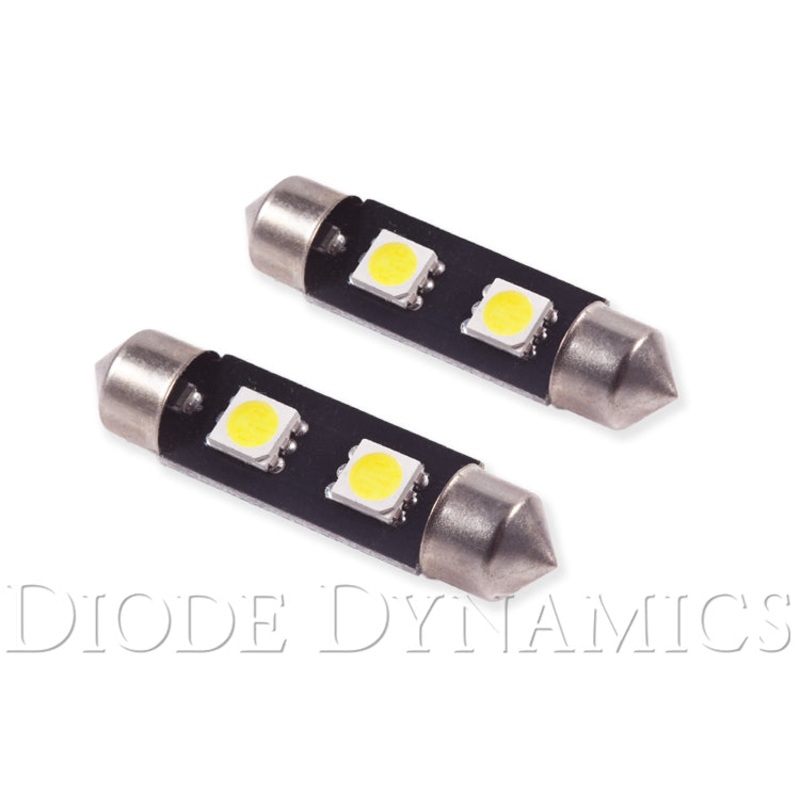 39mm SMF2 LED Bulb Blue Pair Diode Dynamics