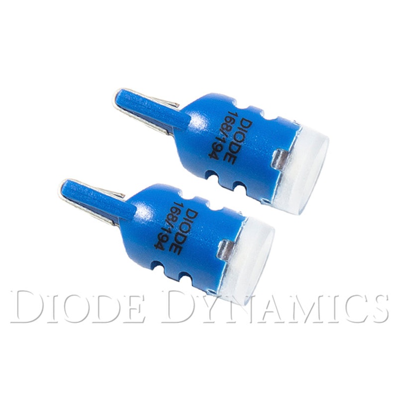 194 LED Bulb HP3 LED Blue Short Pair Diode Dynamics