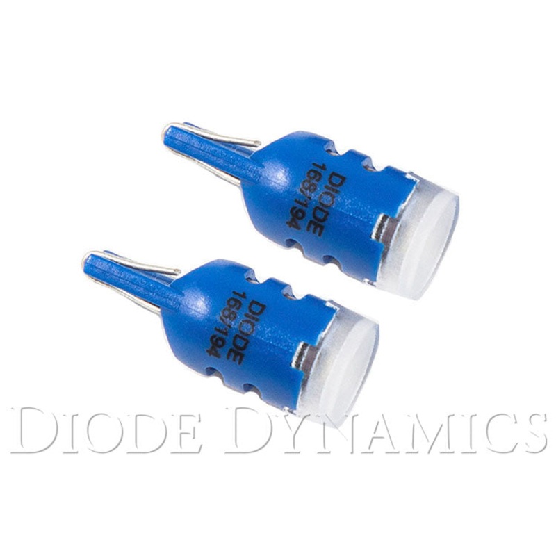 194 LED Bulb HP5 LED Blue Short Pair Diode Dynamics