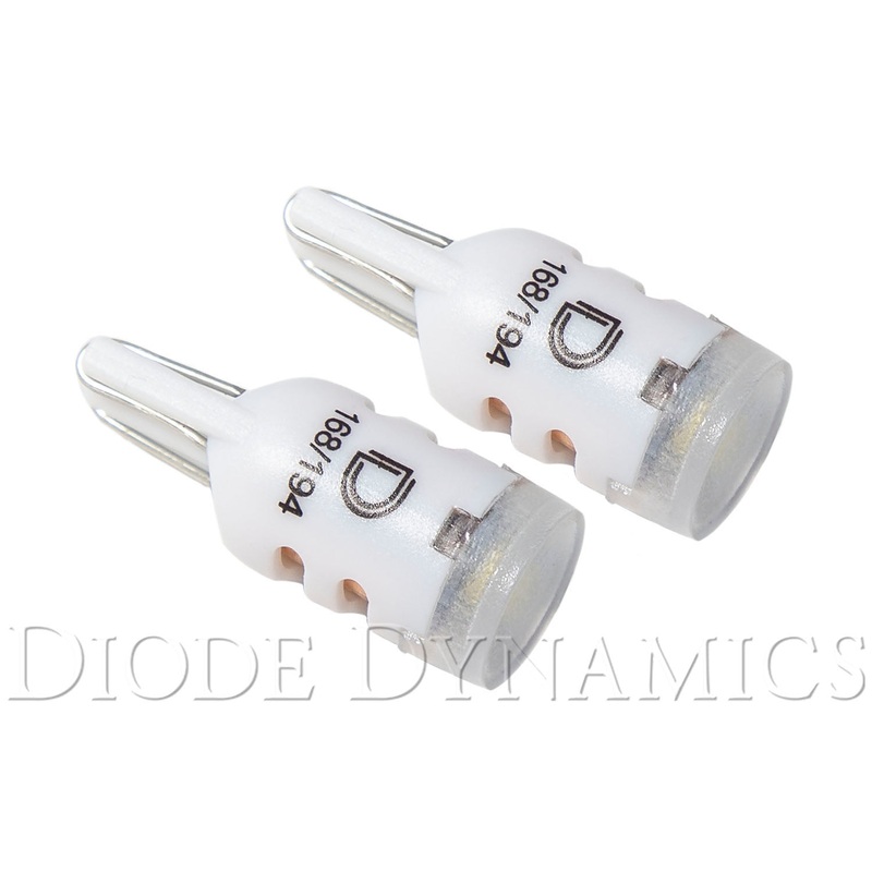 194 LED Bulb HP5 LED Cool White Short Pair Diode Dynamics
