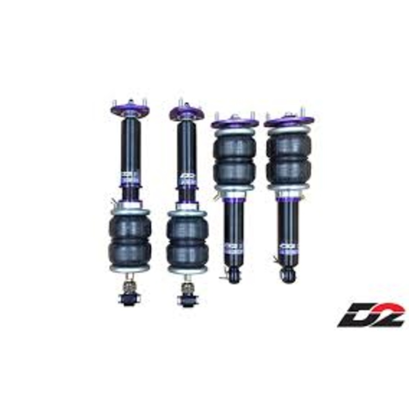 D2 Racing Air Ride Suspension Kit- Porsche Cayman 2006-2012