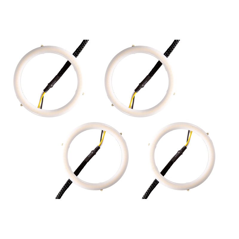 Halo Lights LED 70mm/80mm Red Four Diode Dynamics