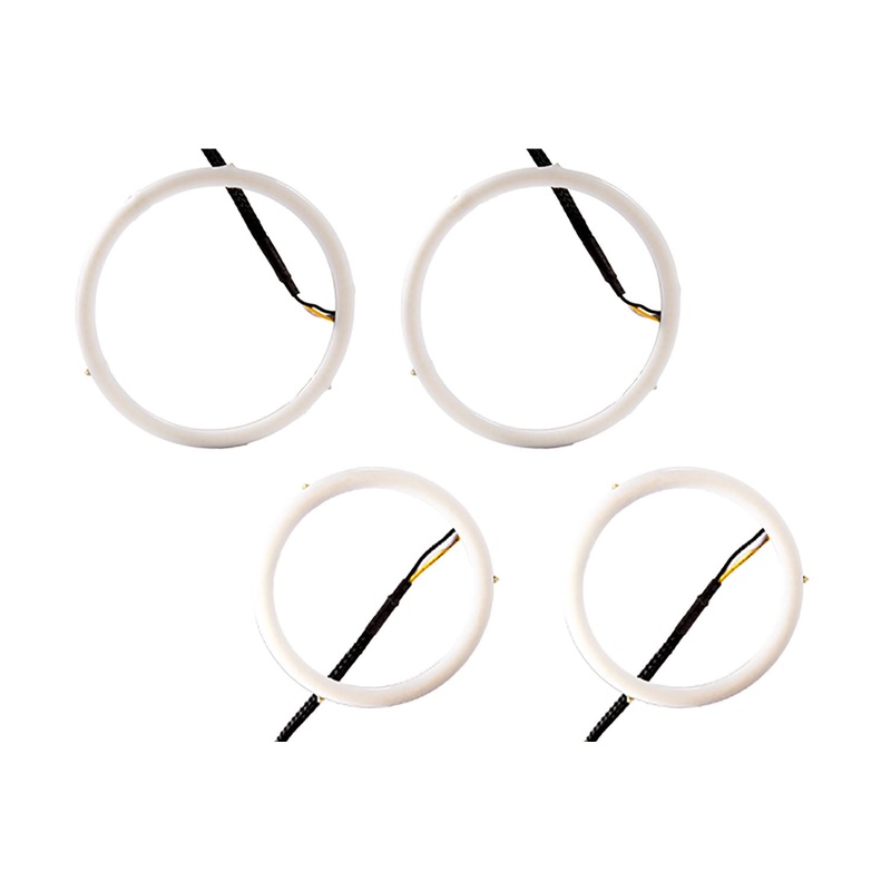 Halo Lights LED 90mm/120mm Red Four Diode Dynamics