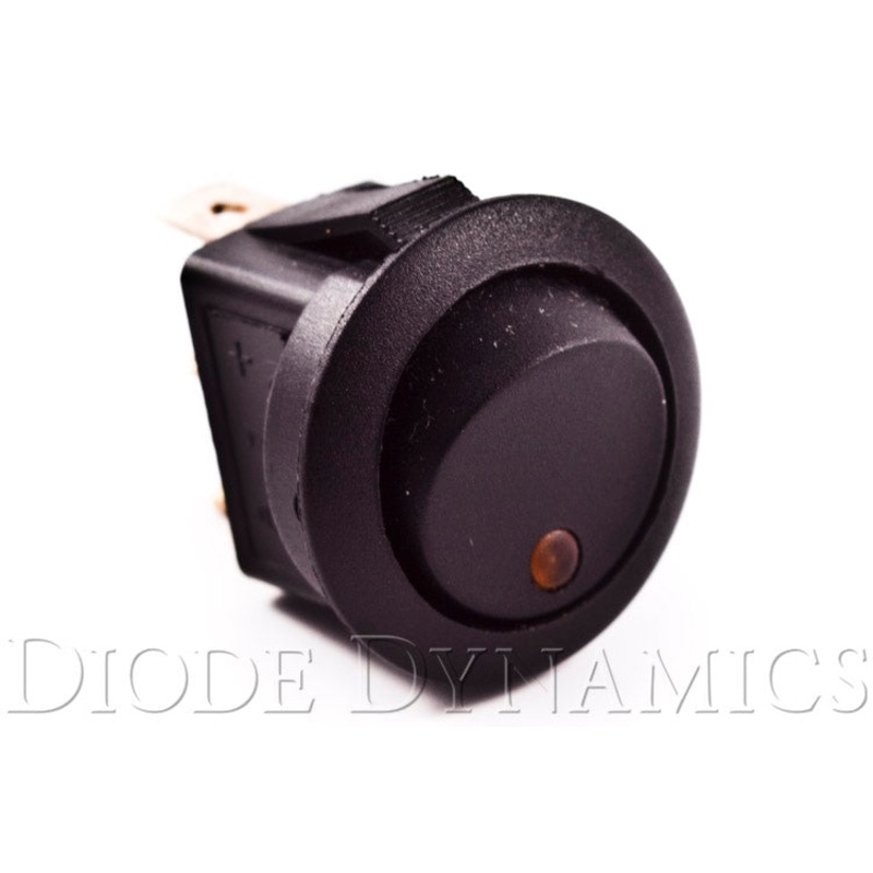 LED Toggle Switch Amber Diode Dynamics