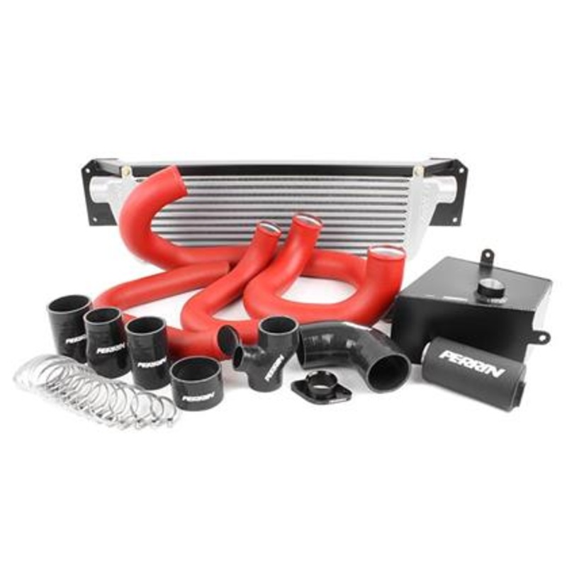 PERRIN 15-21 Subaru WRX Front Mount Intercooler Boost Tubes + Hardware – Red Tubes