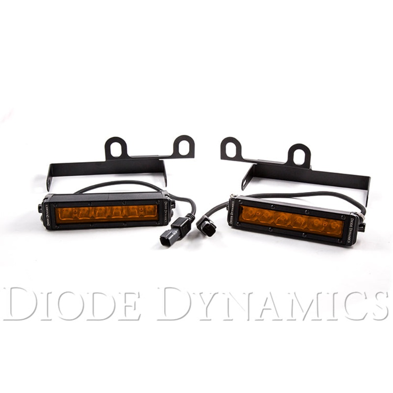 Ram 2013 SportExpress Stage Series 6 Inch Kit Amber Driving Diode Dynamics
