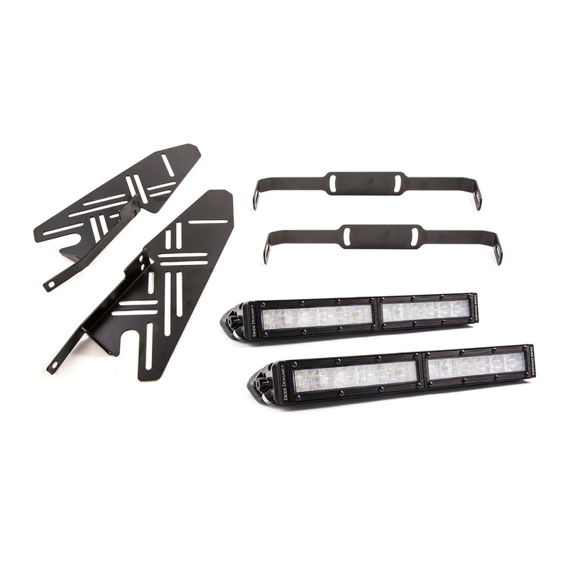 Raptor 2017 Stage Series Fog Kit 12 White Wide Diode Dynamics