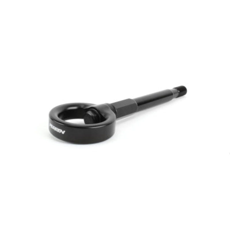 Perrin 08-14 Subaru WRX/STI Hatchback Tow Hook Kit (Rear) – Black