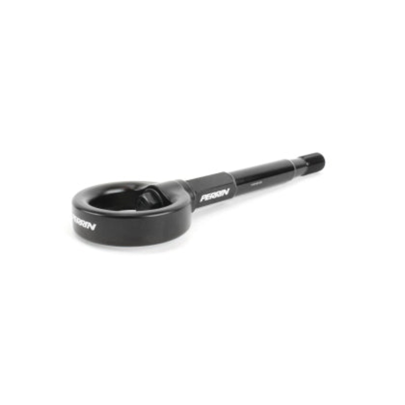 Perrin 08-14 Subaru WRX/STI Sedan Tow Hook Kit (Rear) – Black