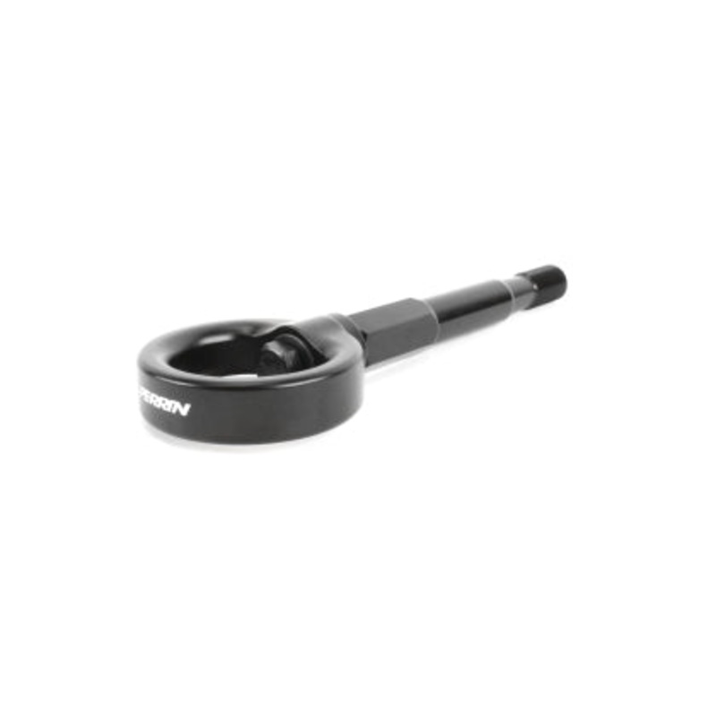 Perrin 14-19 Subaru Forester/Ascent Tow Hook Kit (Rear) – Black