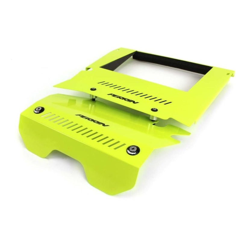 Perrin 15-16 Subaru WRX Engine Cover Kit – Neon Yellow