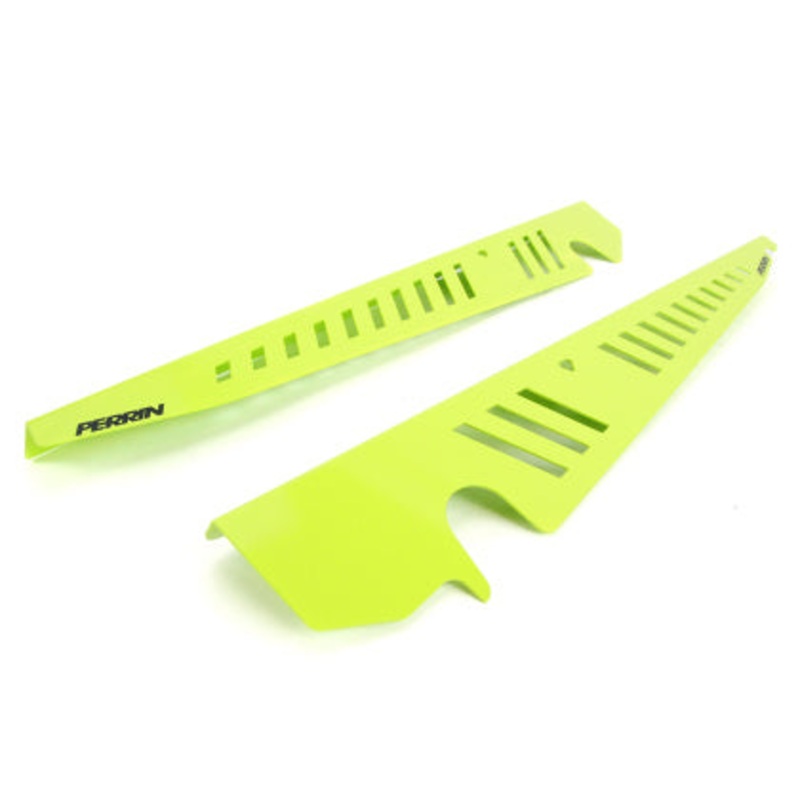 Perrin 2015+ Subaru WRX/STI Fender Shroud Set – Neon Yellow