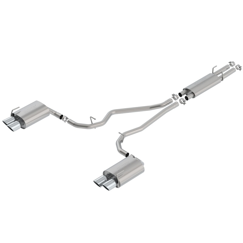 Explorer ST 2020 Borla S-Type Cat-Back Exhaust Chrome