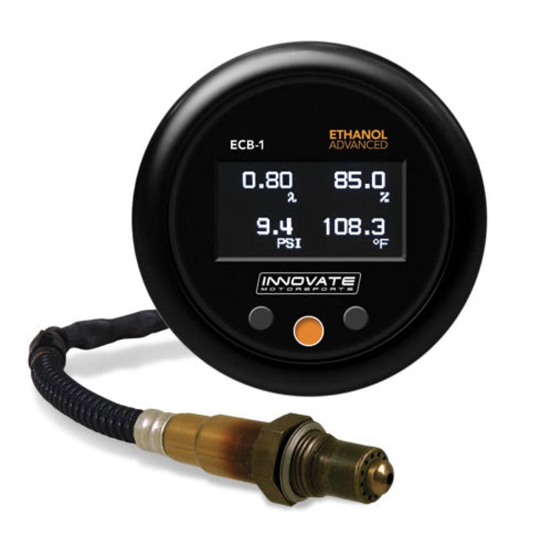 Innovate Motorsports ECB-1: (BOOST), Ethanol Content & Air/Fuel Ratio Gauge Yes
