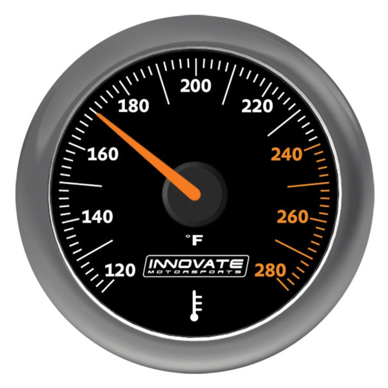 Innovate Motorsports MTX-A: Water / Oil (Fluid) Temperature Gauge