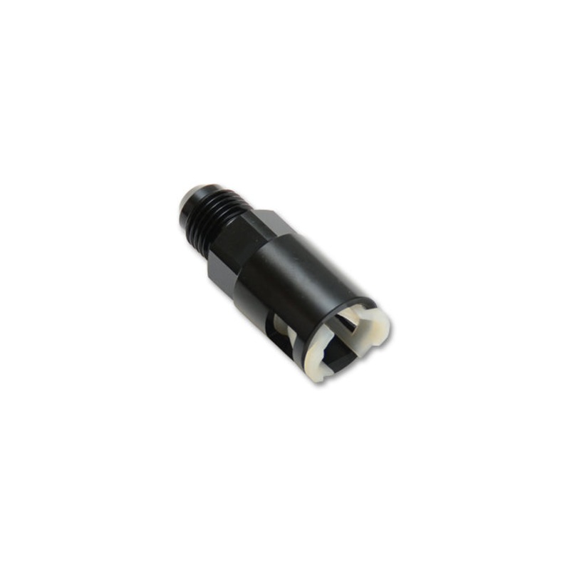 Quick Disconnect EFI Adapter Fitting; Size: -6AN; Hose Size: 5/16