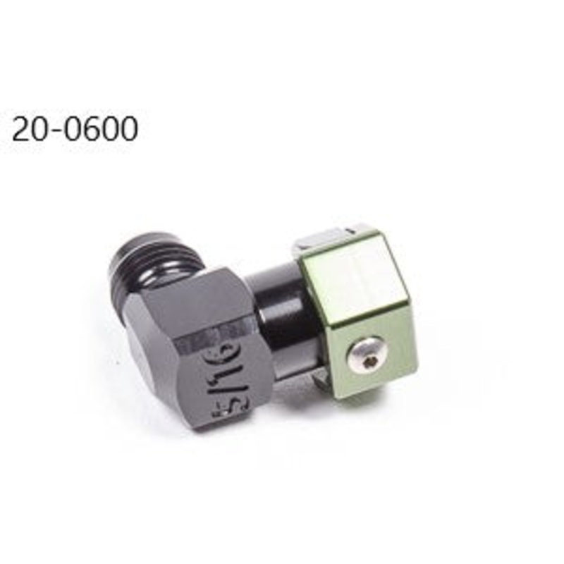Radium Engineering  5/16in SAE Female to 6AN Male, Low Profile Elbow