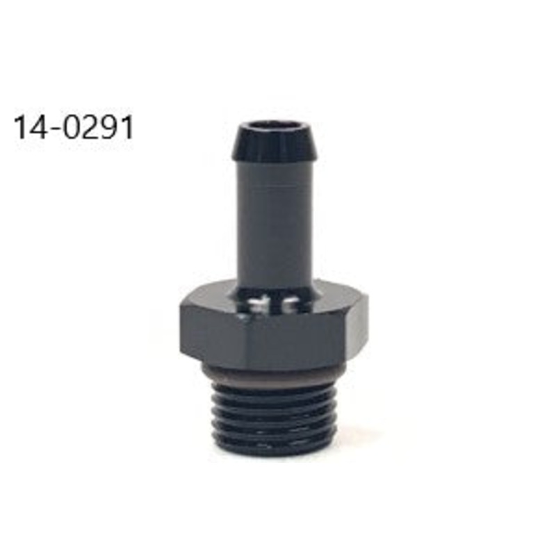 Radium Engineering Fitting 6AN ORB to 5/16 BARB