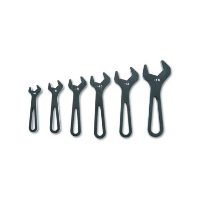 AN Wrench Set, -4AN to -16AN – Anodized Black