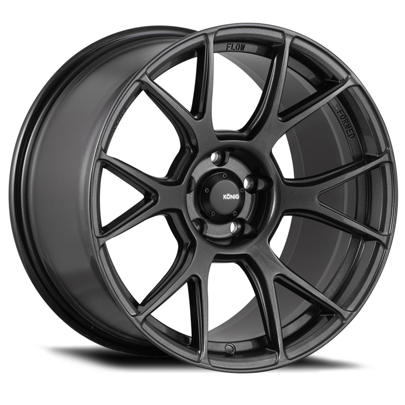 Konig Ampliform-5×114.3 Dark Metallic Graphite +35