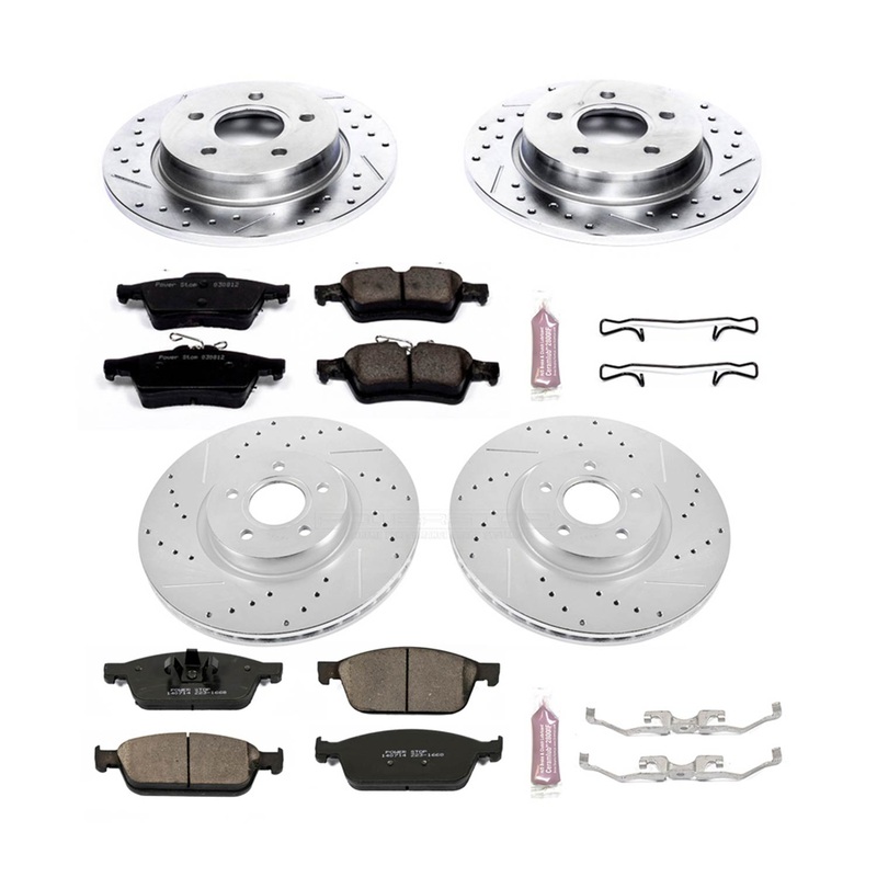 PowerStop Z23 EVOLUTION SPORT BRAKE UPGRADE KIT Front and Rear (Focus ST 13-14)