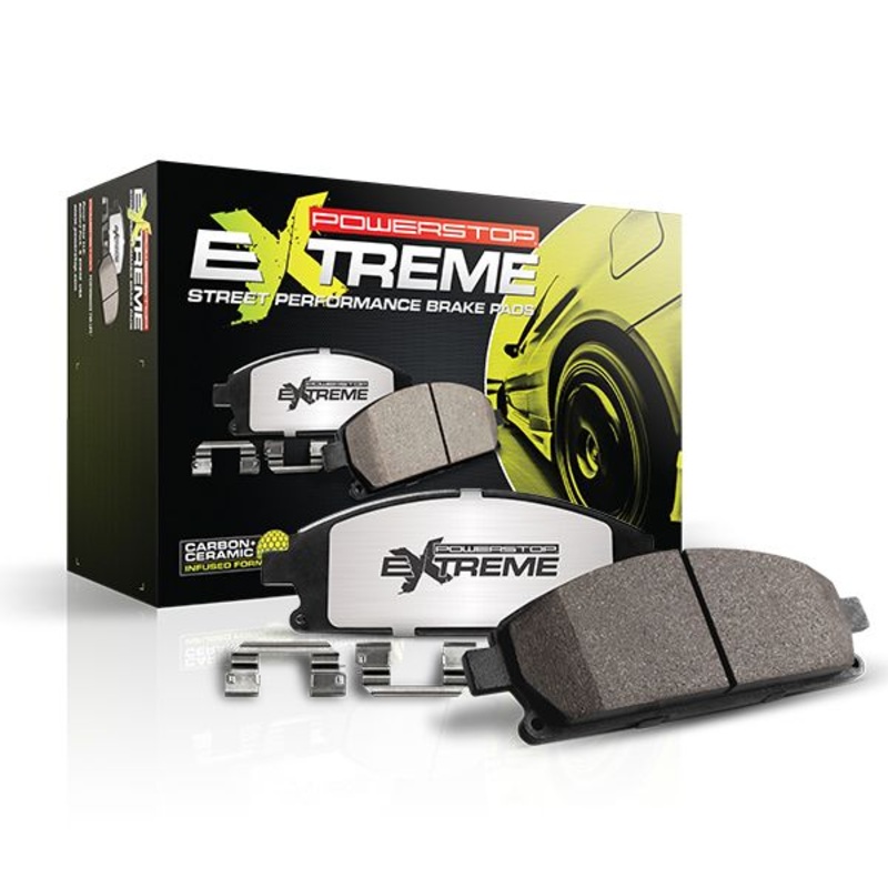 PowerStop Z26 STREET PERFORMANCE CARBON-FIBER CERAMIC BRAKE PADS Front (Focus ST 13-18)