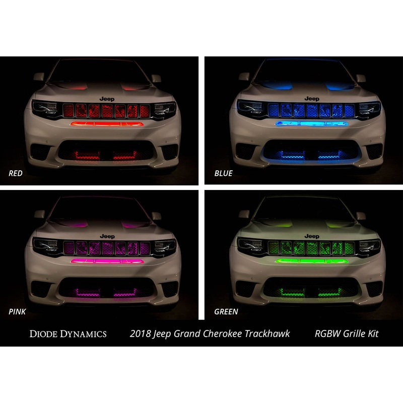 RGBW Multicolor Grille LED Kit 2 Strips