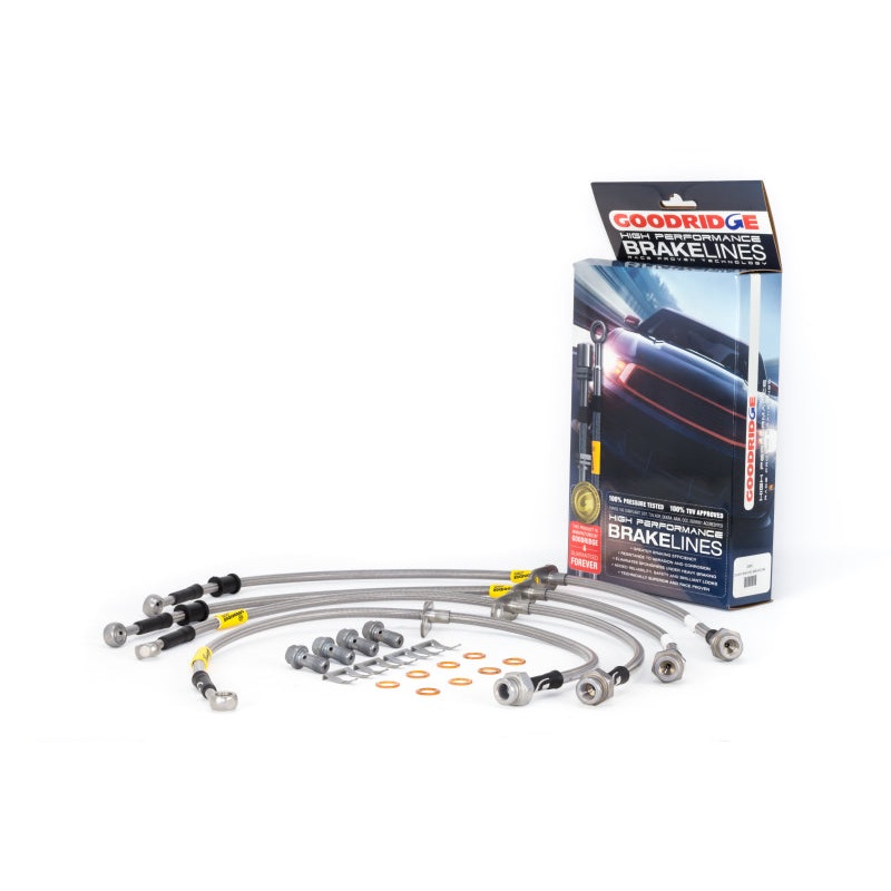 Goodridge 17-18 Honda Civic Hatchback SS Brake Lines