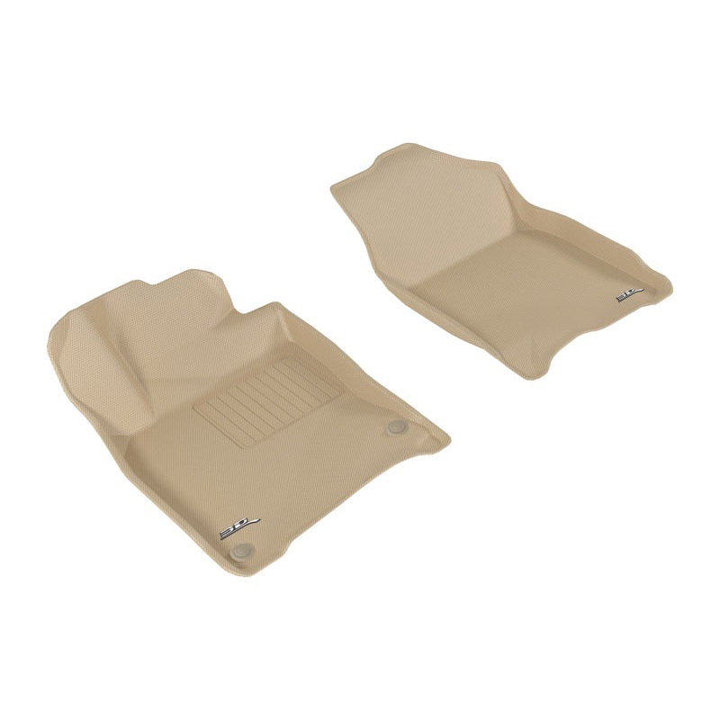 3D MAXpider 2016-2020 Honda Civic Kagu 1st Row Floormat – Tan