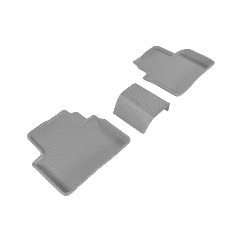3D MAXpider 2016-2020 Honda Civic Kagu 2nd Row Floormats – Gray
