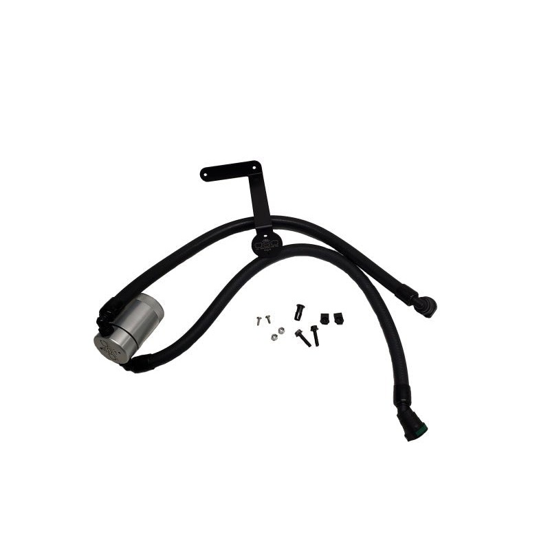 J&L 2011-2024 Ford F-150 2.7L/3.5L/5.0L Passenger Side Oil Separator 3.0 Black Anodized