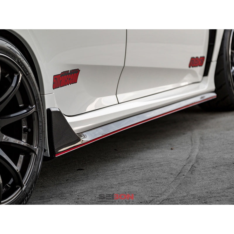 Seibon 2017 Honda Civic Type R OEM Carbon Fiber Side Skirts