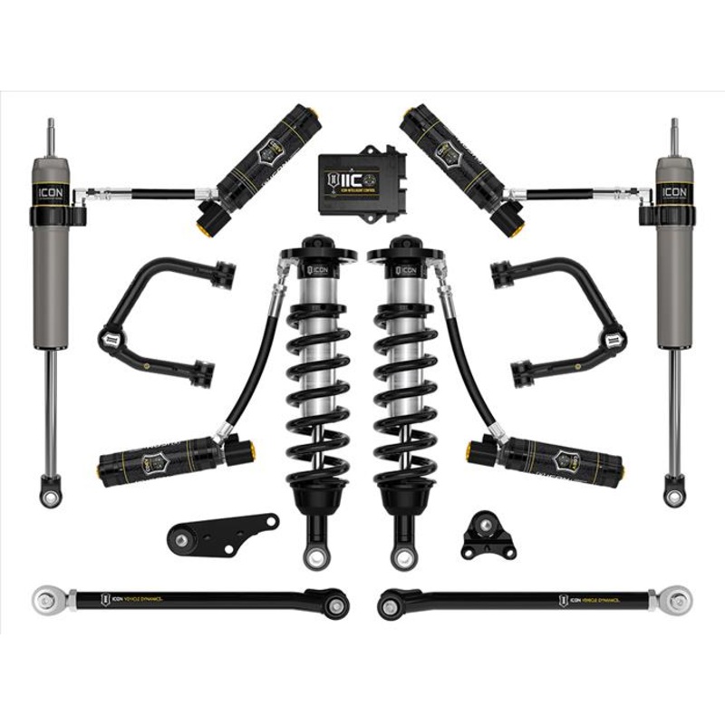 ICON 2024+ Toyota Tacoma 1.25in-3in Stage 10 Suspension System Tubular