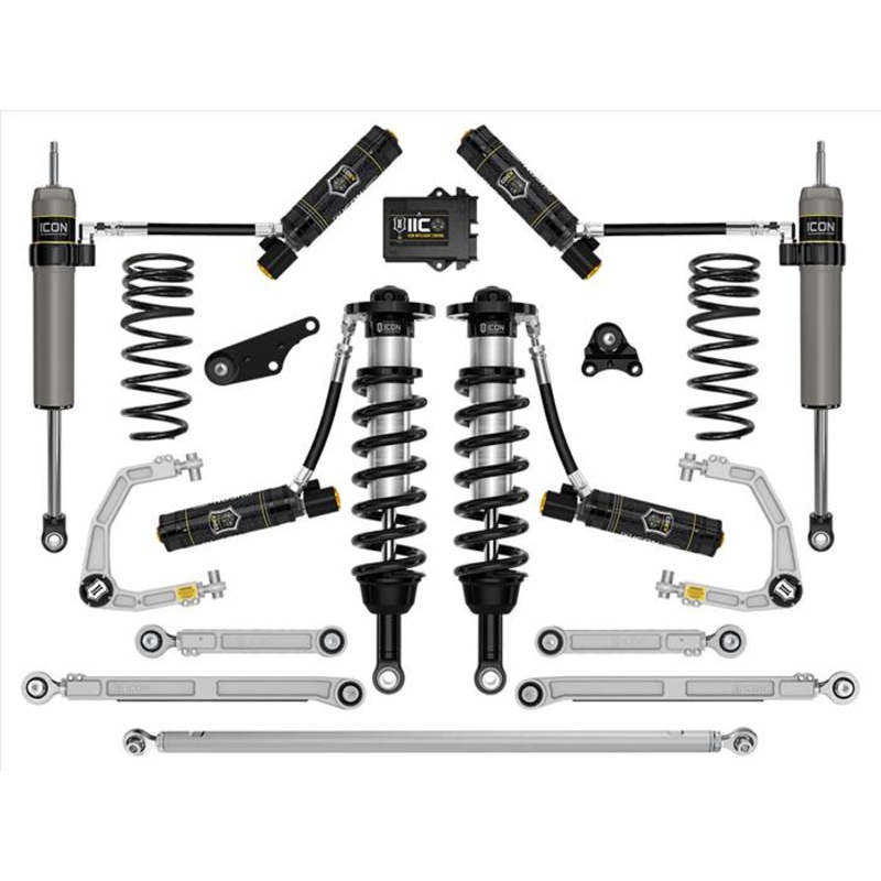 ICON 2024+ Toyota Tacoma 1.25in-3in Stage 13 Suspension System Billet