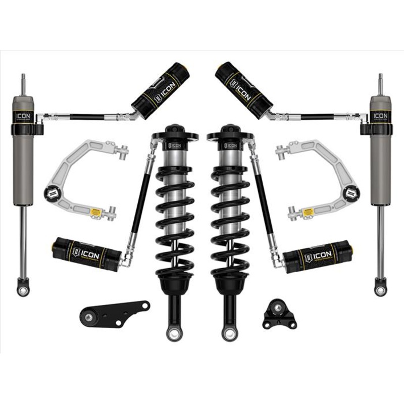 ICON 2024+ Toyota Tacoma 1.25in-3in Stage 4 Suspension System Billet