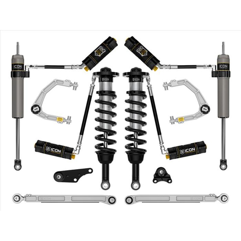 ICON 2024+ Toyota Tacoma 1.25in-3in Stage 8 Suspension System Billet