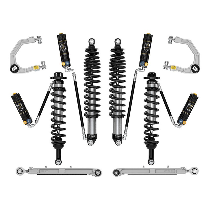 ICON 21-24 BRONCO SASQUATCH 2-3″ LIFT STAGE 6 SUSPENSION SYSTEM CDXS BILLET