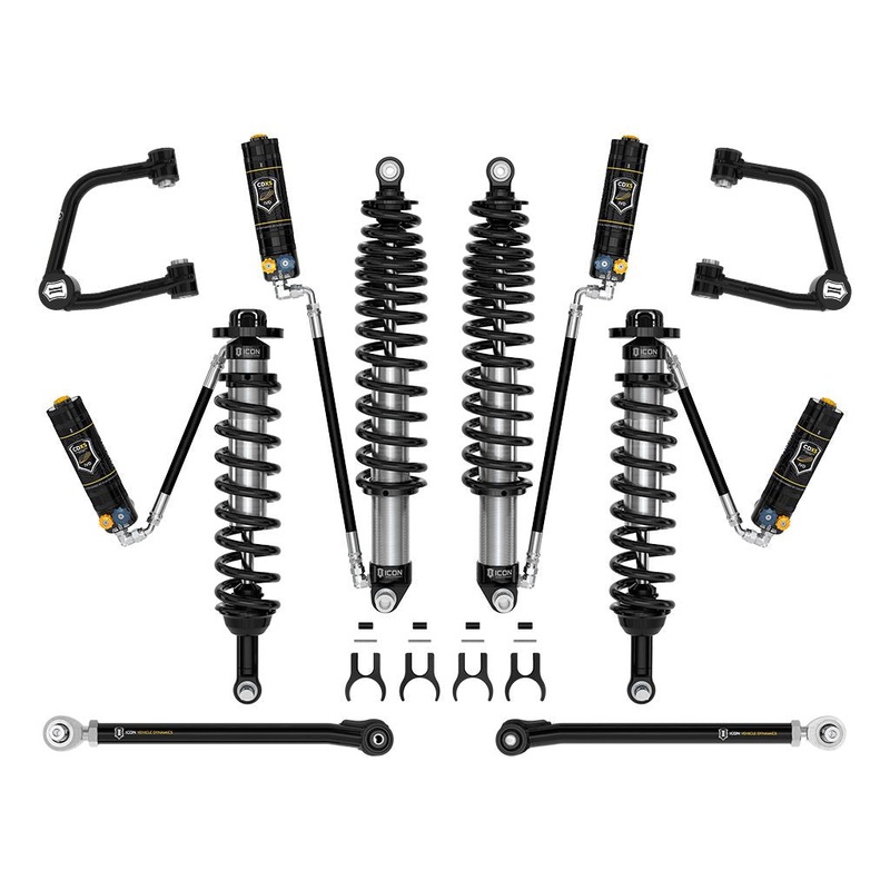 ICON 21-24 BRONCO SASQUATCH 2-3″ LIFT STAGE 6 SUSPENSION SYSTEM CDXS TUBULAR