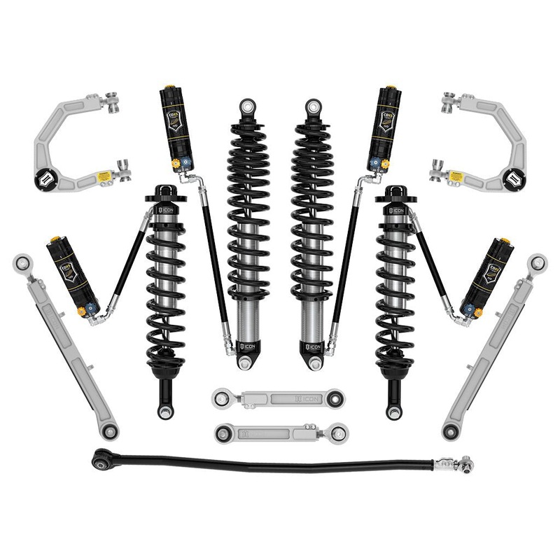 ICON 21-24 BRONCO SASQUATCH 2-3″ LIFT STAGE 7 SUSPENSION SYSTEM CDXS BILLET