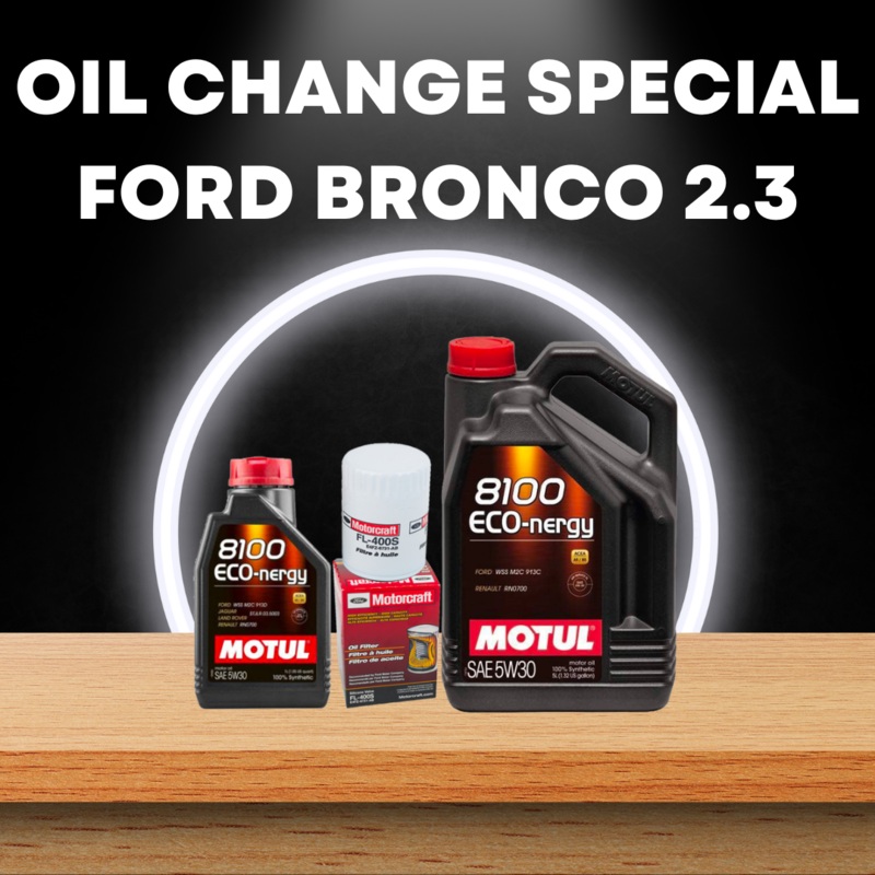 Panda Motorworks Ford Bronco Oil Change Special (2.3)
