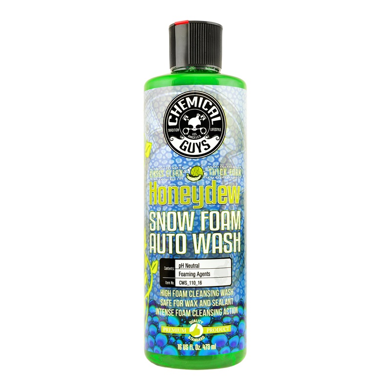 Chemical Guys Honeydew Snow Foam Auto Wash Cleansing Shampoo – 64oz