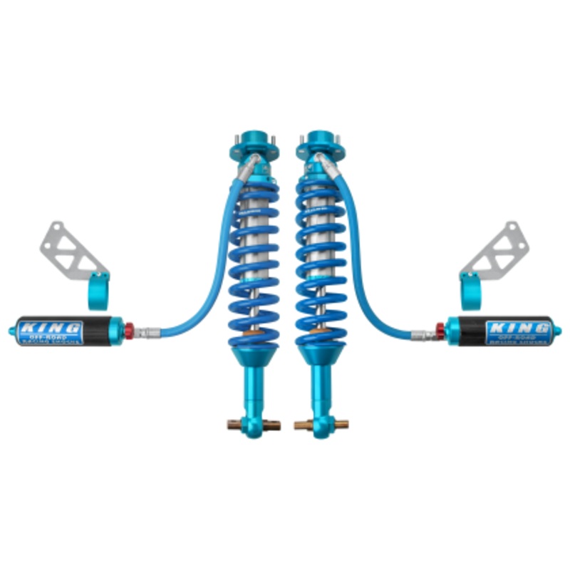 KING 2021+ Ford Bronco 2.5″ Shock Set Front and Rear (With Compression Adjuster)